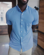 Load image into Gallery viewer, Commuter Short Sleeve Button Down