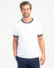 Load image into Gallery viewer, Ringer Henley Short Sleeve - Sale
